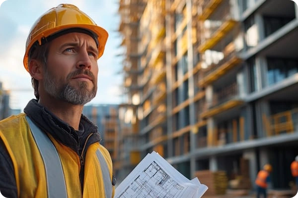 progettista in cantiere