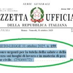 Decreto Sicurezza 2025
