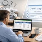 Foglio Excel calcolo ore lavoro download